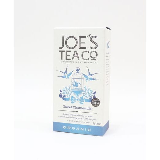 JOE'S TEA CO. BIO KAMILLA TEA, 'SWEET CHAMOMILE' 15 FILTER