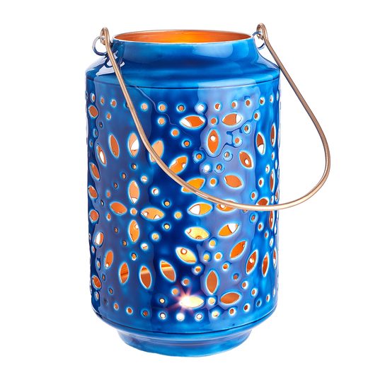 BLUE MAROCCO LÁMPÁS, KÉK 25CM