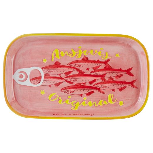 CORAL COAST KERÁMIA KÍNÁLÓ TÁNYÉR  27 CM , HALAS