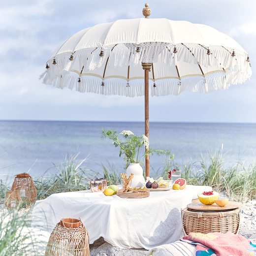 MACRAMÉ NAPERNYŐ ROJTOKKAL, Ø 1,8M