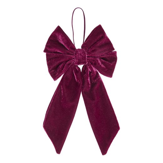 PRESENT DEKOR MASNI 15CM, BORDÓ