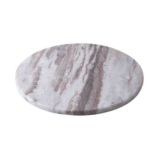 MARBLE MÁRVÁNY TÁL, HOMOKSZÍN Ø 30CM