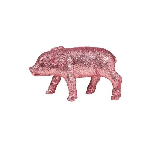 PIGGY, CSILLÁMOS MALAC RÓZSASZÍN, 15 CM