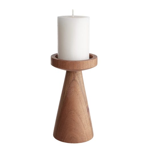 ACACIA AKÁCFA GYERTYATARTÓ 18CM