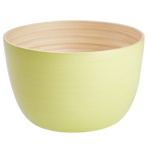 BAMBOO BAMBUSZ TÁL Ø 22CM, LIMEZÖLD