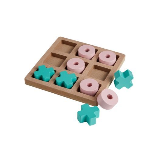 TICTACTOE AMŐBA JÁTÉK SZETT 14X14 CM