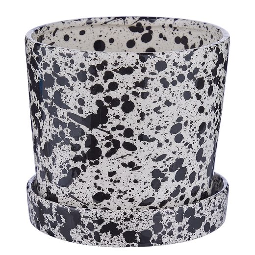 SPLASH KASPÓ ALÁTÉTTEL, FEKETE FOLTOS