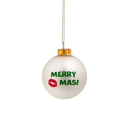 NAUGHTY BAUBLES MERRY KISS 8CM