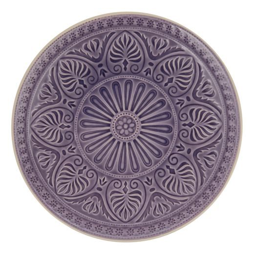 SUMATRA  TÁNYÉR Ø 31CM, SÖTÉTLILA