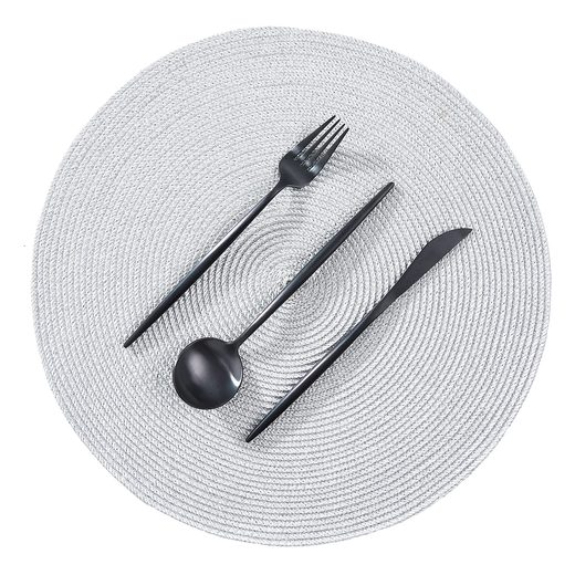 AMBIENTE ÉTKEZÉSI ALÁTÉT Ø38CM, EZÜST