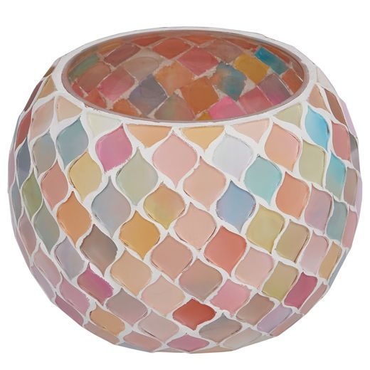 PASTEL LIGHTS MOZAIK MÉCSESTARTÓ Ø 12 CM