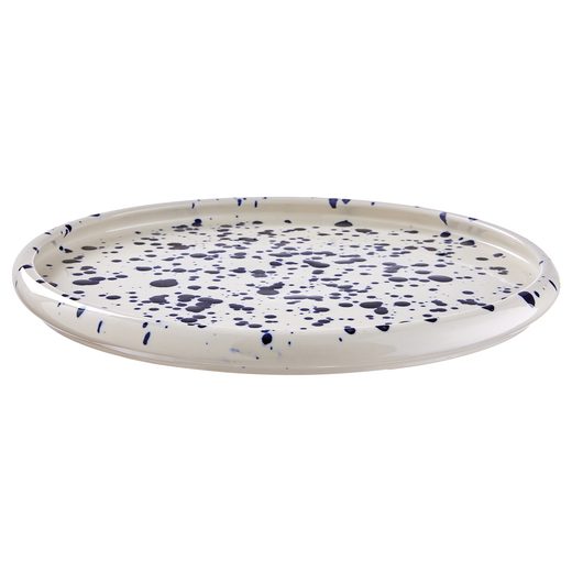 BOOGY SPLASH TÁNYÉR Ø 27,5 CM , SÖTÉTKÉK
