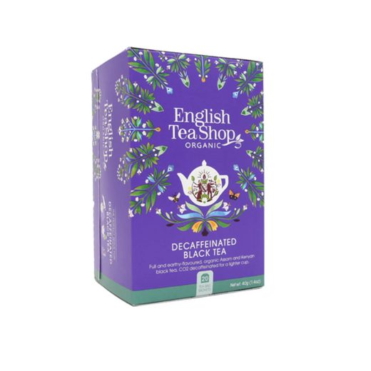 ENGLISH TEA SHOP KOFFEINMENTES BIO FEKETE TEA, 20 FILTER