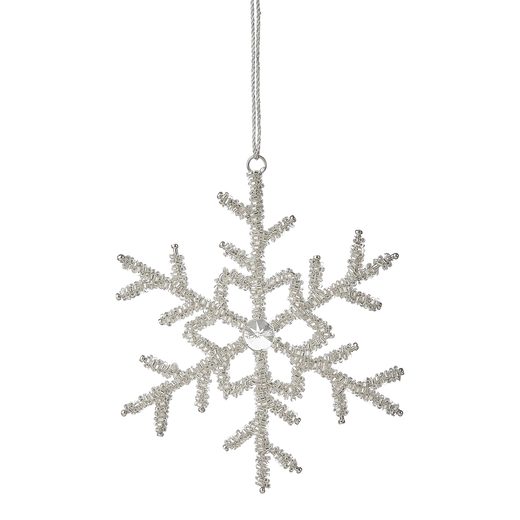 HANG ON KARÁCSONYFADÍSZ HÓPEHELY, 13 CM