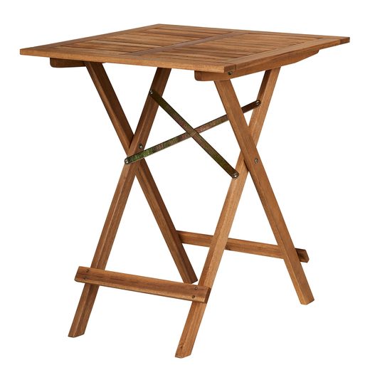 LODGE ÖSSZECSUKHATÓ ASZTAL NATÚR, 55X55 CM