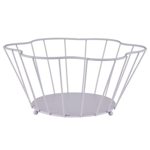 BLOOMING FÉM KOSÁR 30 CM , LILA