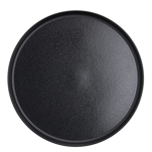 CASA NOVA LAPOS TÁNYÉR, FEKETE Ø27CM