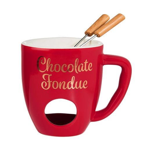 CHOCOLATE FONDUE FONDUE BÖGRE PIROS