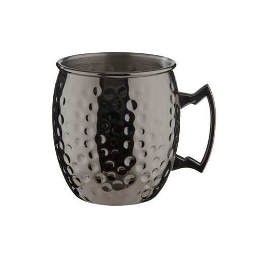 MOSCOW MULE KOKTÉL BÖGRE KALAPÁLT, FEKETE 470ML