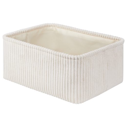 LORD OF CORD KORDMINTÁS KOSÁR, BÉZS 30 X 29 CM