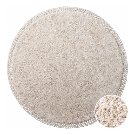 BOHO LOUNGE SZŐNYEG MAKRAMÉVAL Ø120CM