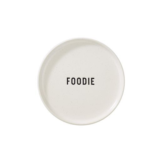 FOOD TALK TÁNYÉR, 'FOODIE' Ø15CM