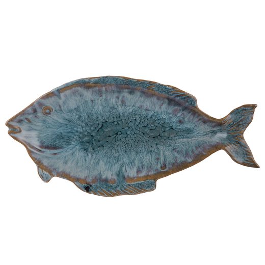 TAVERNA KERÁMIA DEKORTÁNYÉR HAL , KÉ