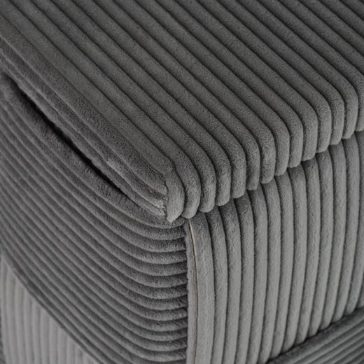 TOTEM KORDBÁRSONY ÜLŐKE TÁROLÓVAL SÖTÉTSZÜRKE