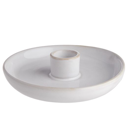 PEACEFUL GYERTYATARTÓ, KRÉMSZÍN Ø 16 CM