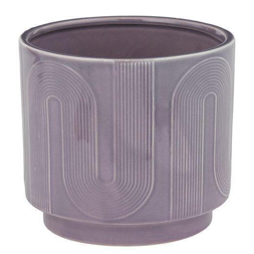 CURVES KERÁMIA KASPÓ Ø 15CM , LILA