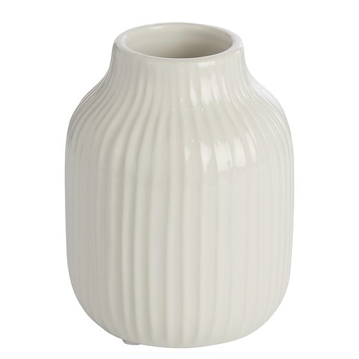 HANAMI KERÁMIA VÁZA 11 CM, FEHÉR