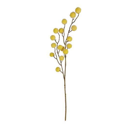 FLORISTA POM POM ÁG, SÁRGA