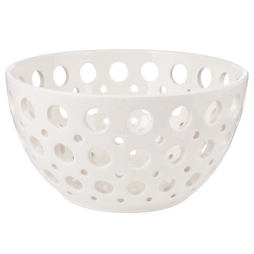 REVIEW KERÁMIA DEKORTÁL Ø  25 CM , FEHÉR