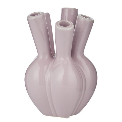 ARRANGEMENT VÁZA 18 CM, HALVÁNYLILA