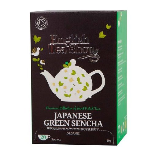 ENGLISH TEA SHOP BIO JAPÁN SENCHA TEA 20 FILTER