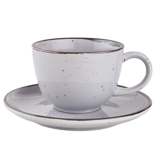 FINCA KÁVÉS CSÉSZE ALJJAL SZÜRKE 210ML