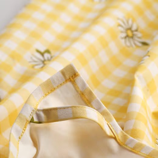 HOME & YOU KONYHARUHA SZETT 45X65CM SÁRGA VIRÁG 2DB