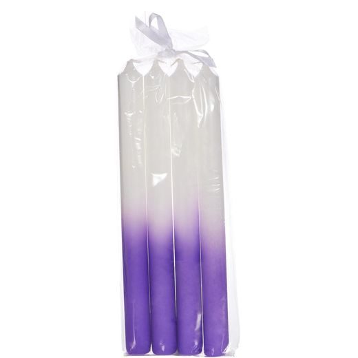 TWO TONES GYERTYA LEVENDULA 24CM 4DB