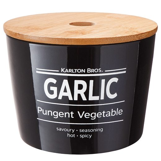 KARLTON BROS FOKHAGYMATARTÓ, FEKETE Ø 14CM