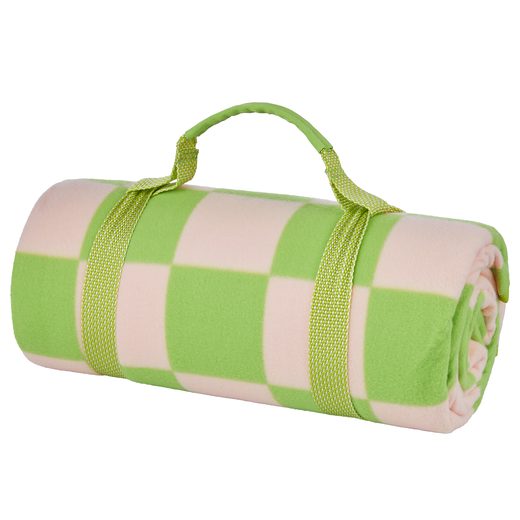 GET TOGETHER XXL PIKNIK TAKARÓ 200 X 200 CM, VILÁGOSZÖLD KOCKÁS