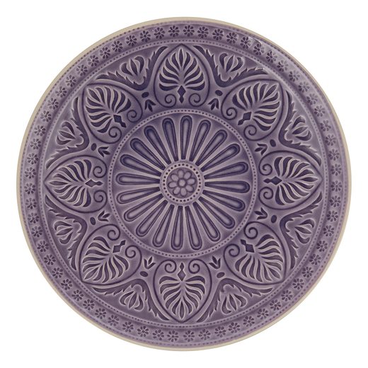 SUMATRA  TÁNYÉR Ø 31CM, SÖTÉTLILA