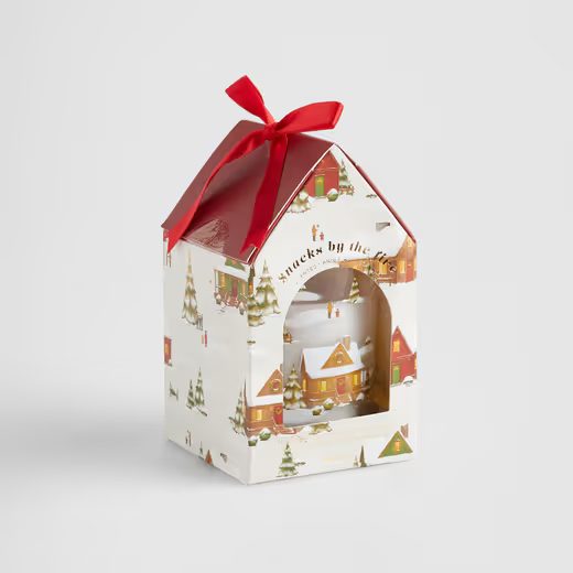 HOME & YOU SZÓJAVIASZ ILLATGYERTYA DÍSZDOBOZBAN, "SNACKS BY THE FIRE"