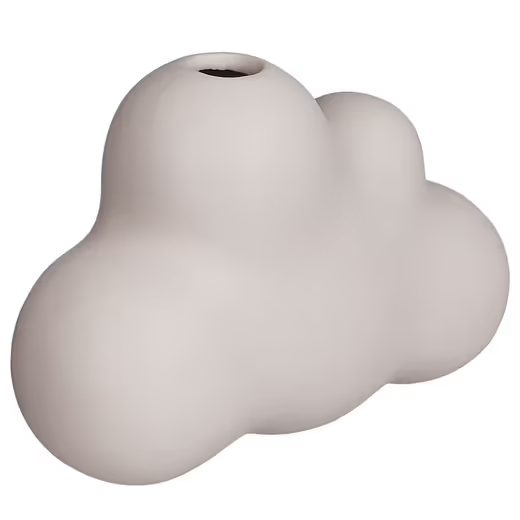 CLOUDY VÁZA 16 CM, RÓZSASZÍN