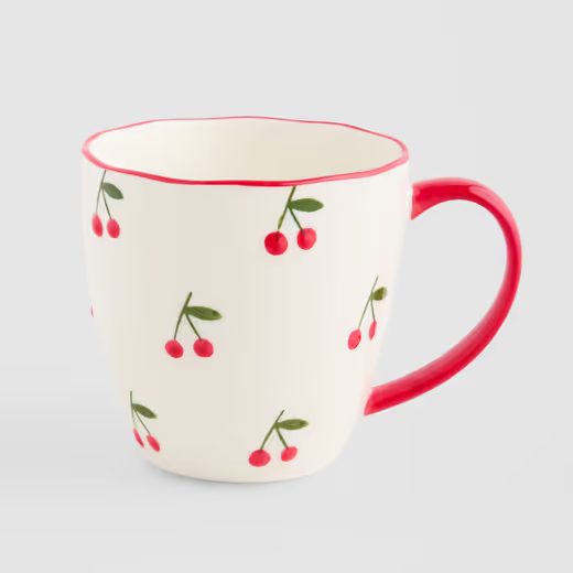 HOME & YOU KERÁMIA BÖGRE 330ML , CSERESZNYE