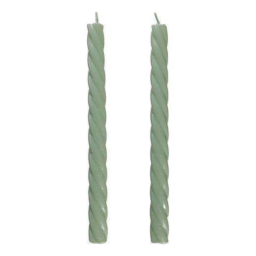 TWISTED GYERTYA SZETT 2 DB , FÉNYES MENTA