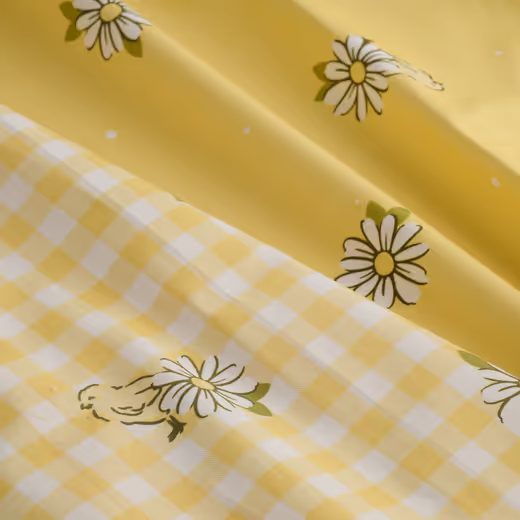 HOME & YOU KONYHARUHA SZETT 45X65CM SÁRGA VIRÁG 2DB