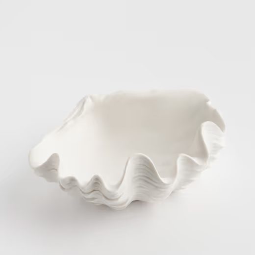 HOME & YOU DEKORTÁL 35CM , KAGYLÓ