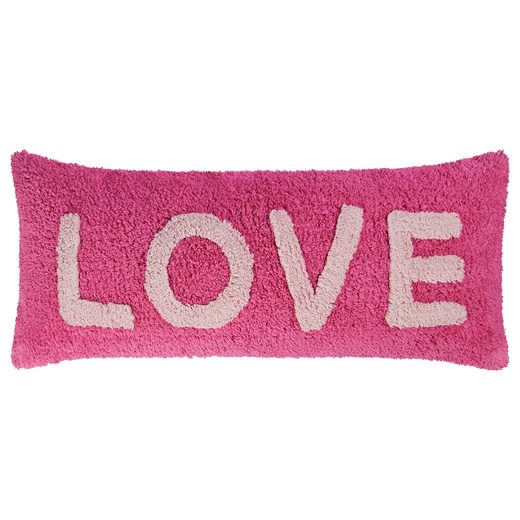 TUFTED LOVE PLÜSS PÁRNA 30 X 70 CM, PINK