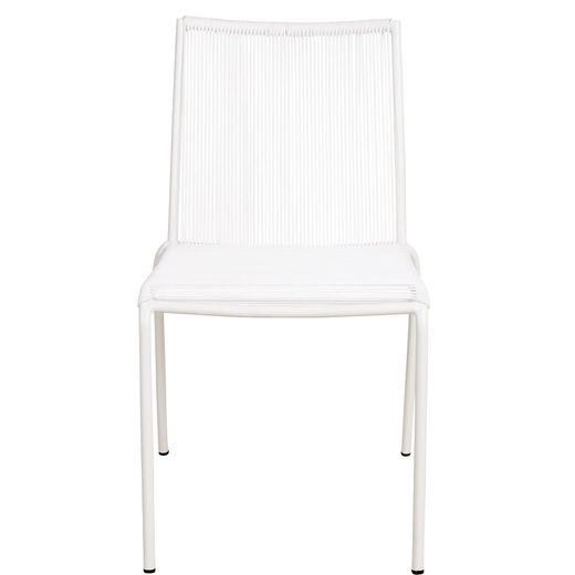 LYON SZÉK RATTAN FEHÉR 49X63X85CM