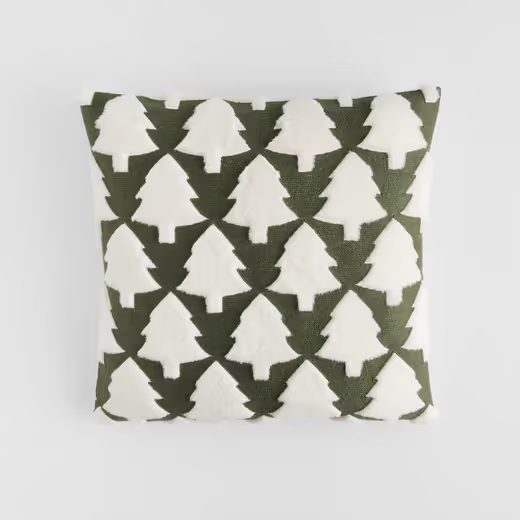 HOME & YOU PÁRNAHUZAT 45X45CM, FENYŐFÁK